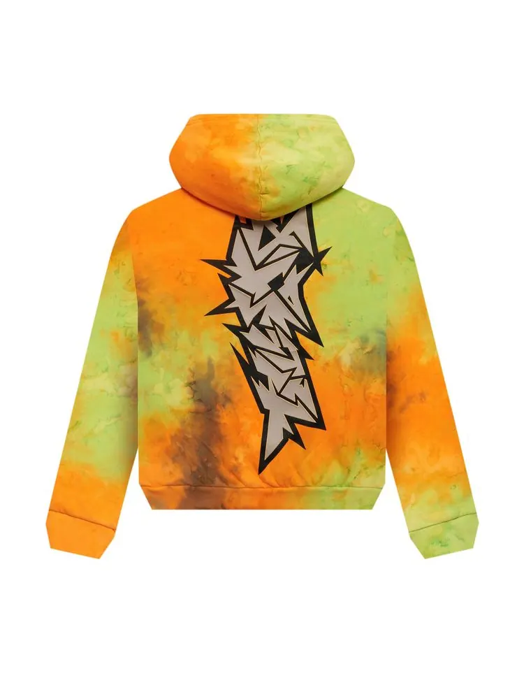 Худи Hellstar Halloween Vomit Hoodie Orange — изображение 2 из 2, оранжевый
