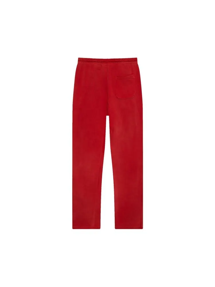 Спортивные брюки Hellstar Halloween Flame Sweatpants Red — изображение 2 из 2, красный