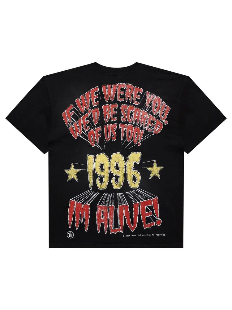 Футболка Hellstar Spooky Character T-Shirt — изображение 2 из 2, черный
