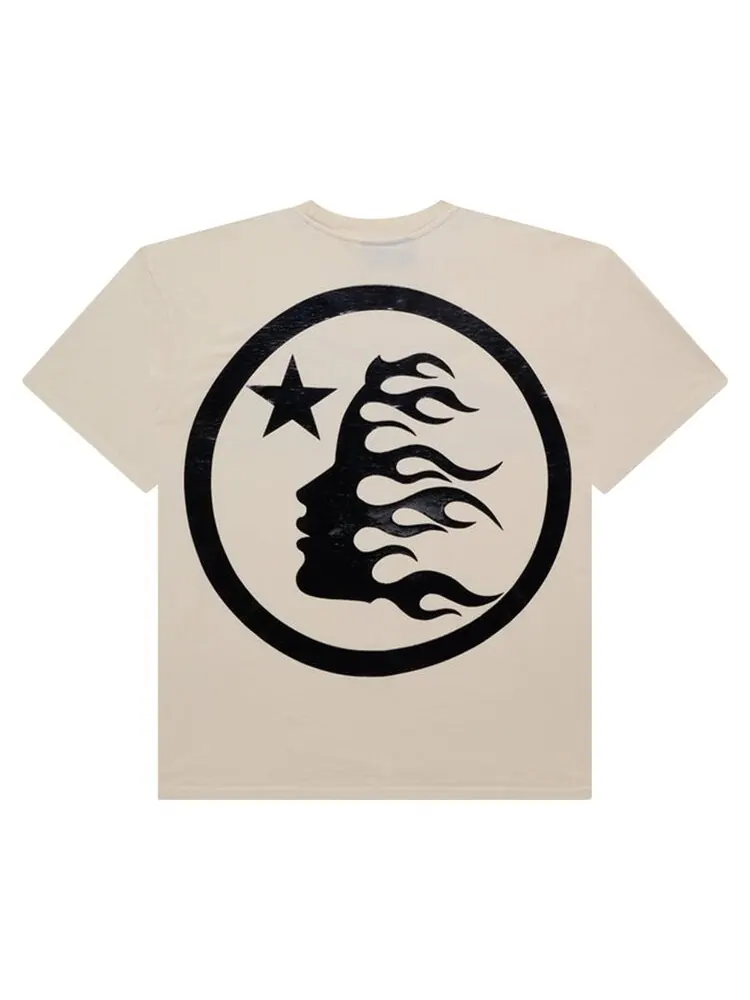 Футболка Hellstar Sports Core Gel Logo T-Shirt — изображение 2 из 2, белый/черный