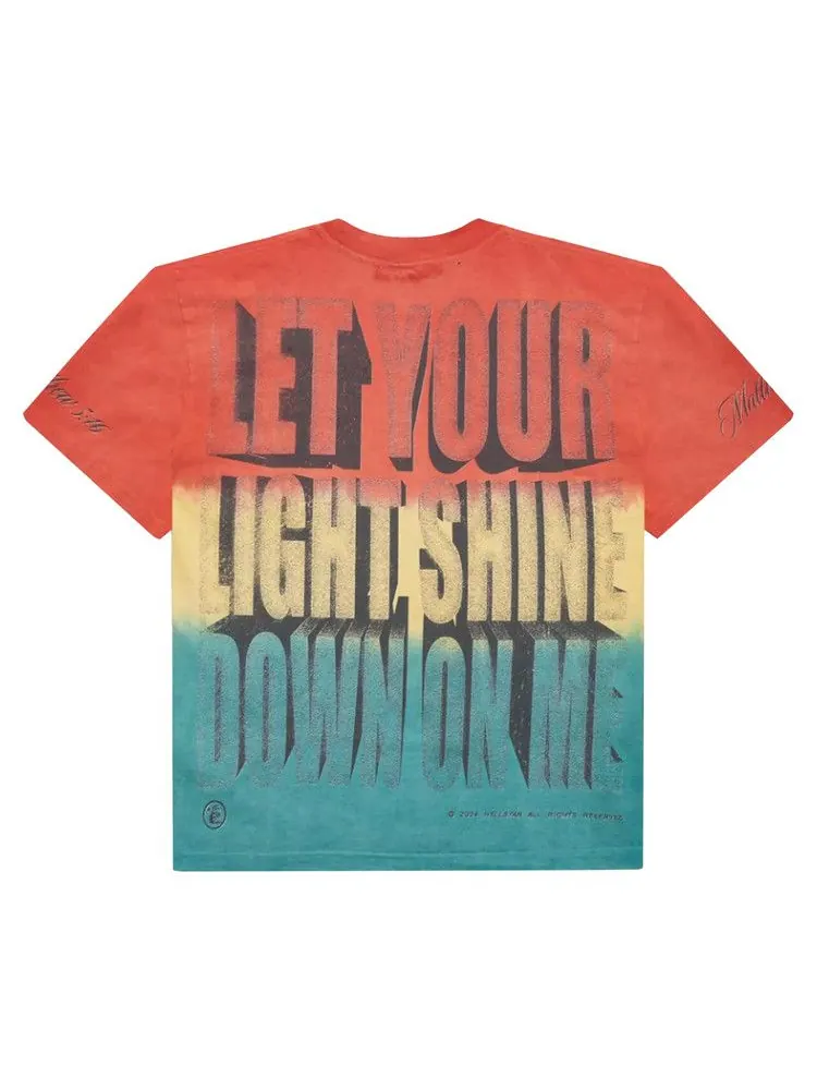Футболка Hellstar Rasta T-Shirt — изображение 2 из 2, мульти