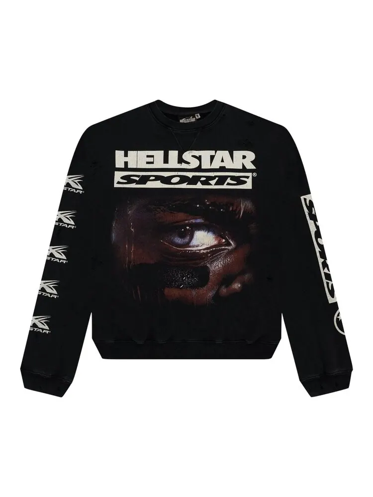 Толстовка Hellstar Sports 96' Crewneck — изображение 1 из 2, черный