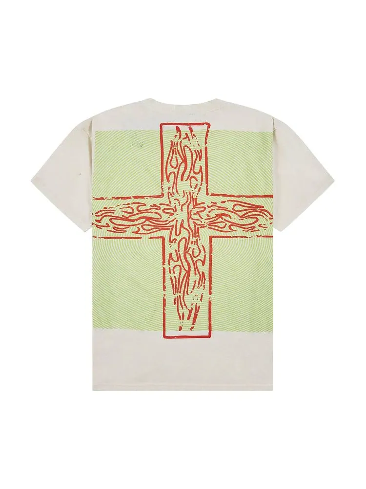 Футболка Hellstar Jesus T-Shirt — изображение 2 из 2, белый