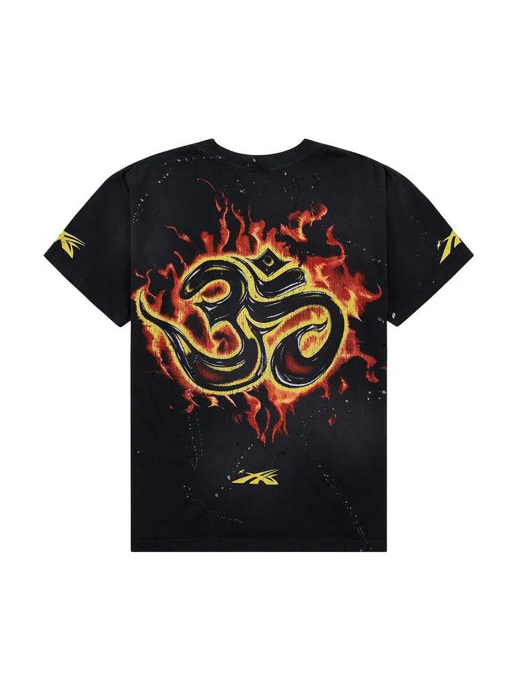 Футболка Hellstar Inner Peace Skeleton T-Shirt — изображение 2 из 2, черный
