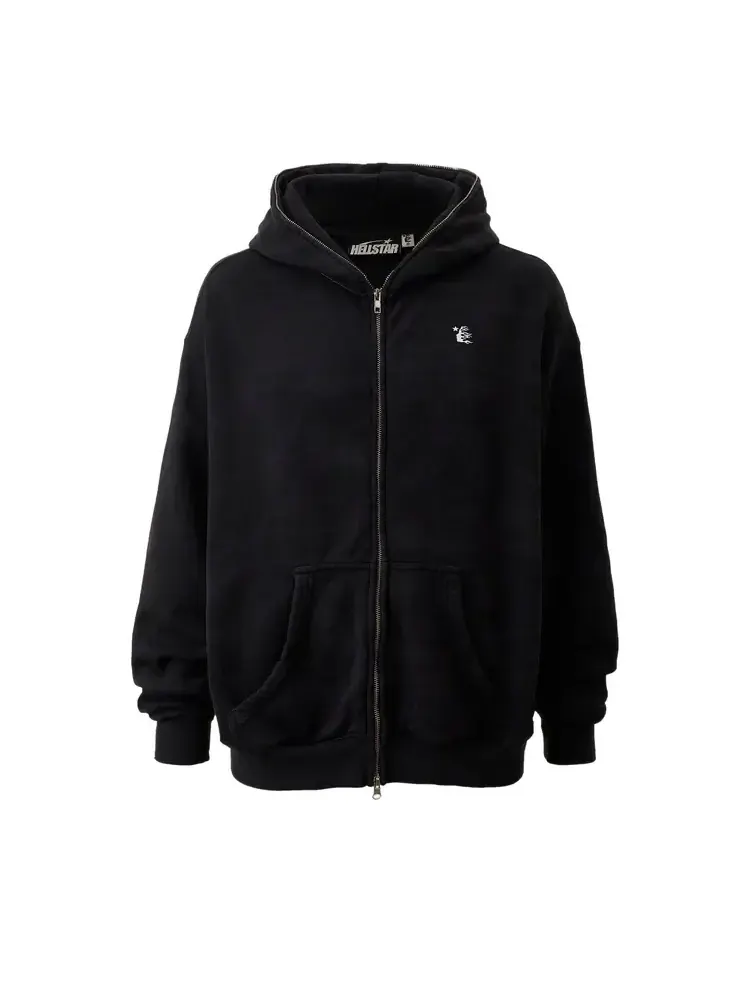 Куртка Hellstar Overdye Cheetah Zip Up 'Purple' — изображение 1 из 2, фиолетовый