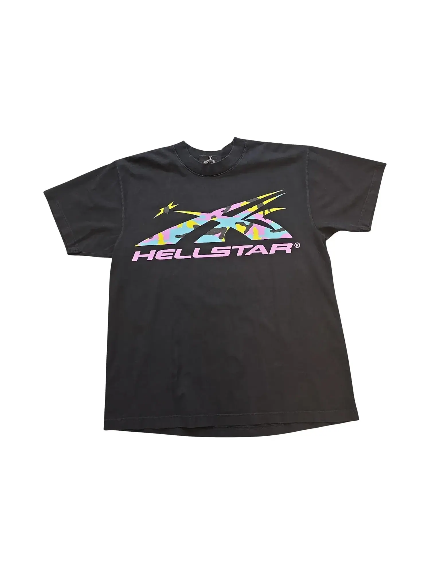 Футболка Hellstar Sports Camo Core Logo — изображение 1 из 2, черный