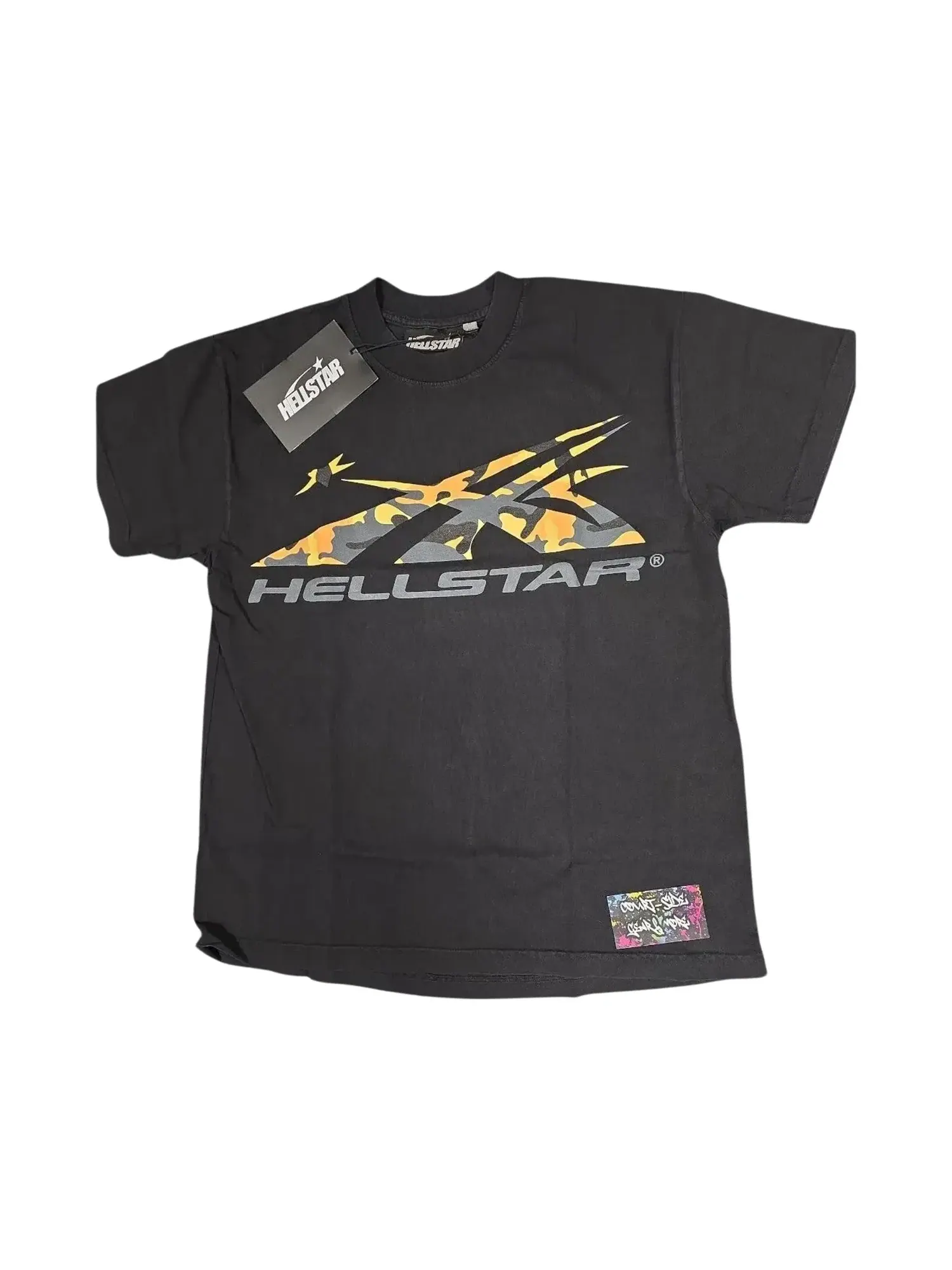 Футболка Hellstar Sports Camo Core Logo — изображение 1 из 2, черный