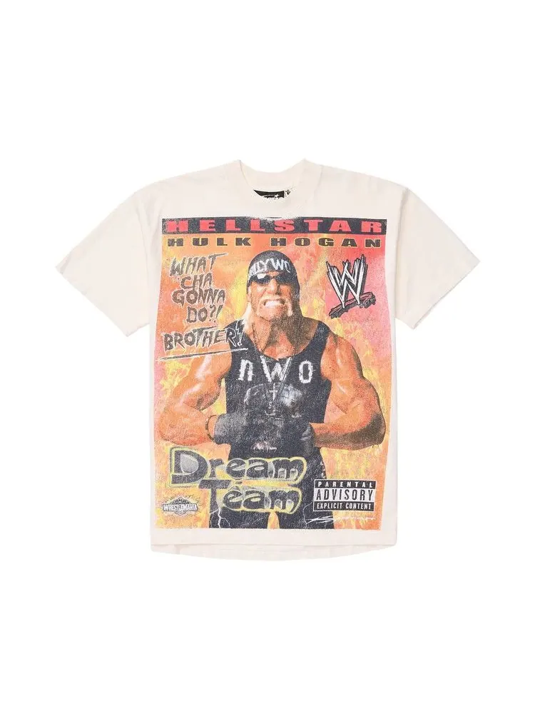 Футболка Hellstar x WWE Hulk Hogan T-Shirt — изображение 1 из 1, белый