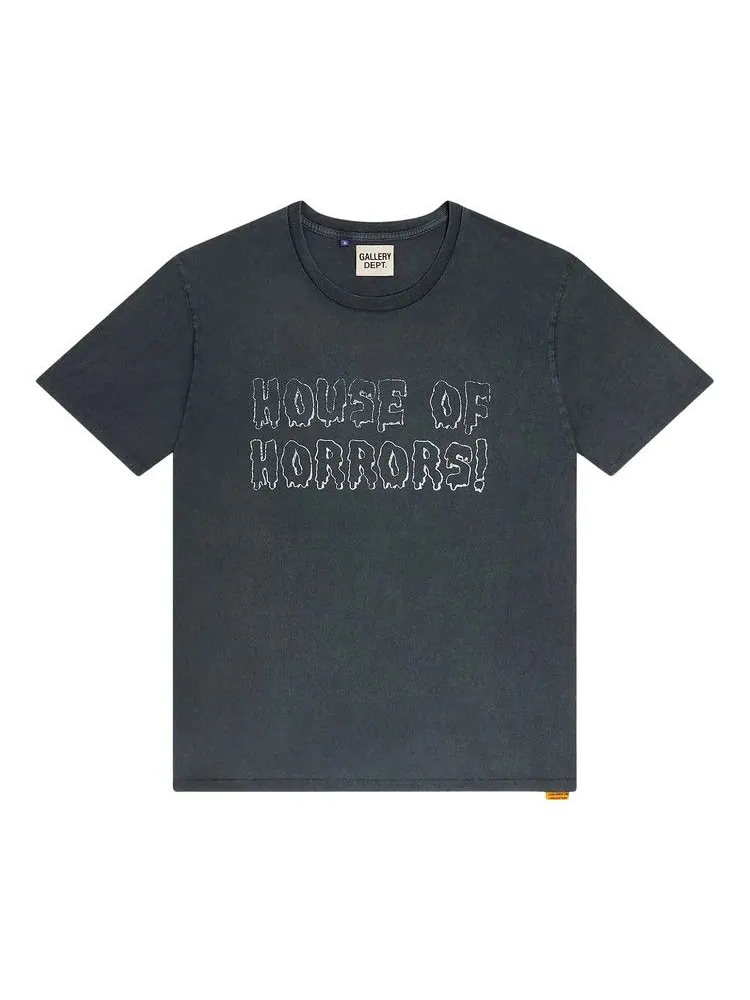 Футболка Gallery Dept. Horrors Tee — изображение 1 из 2, винтажный черный