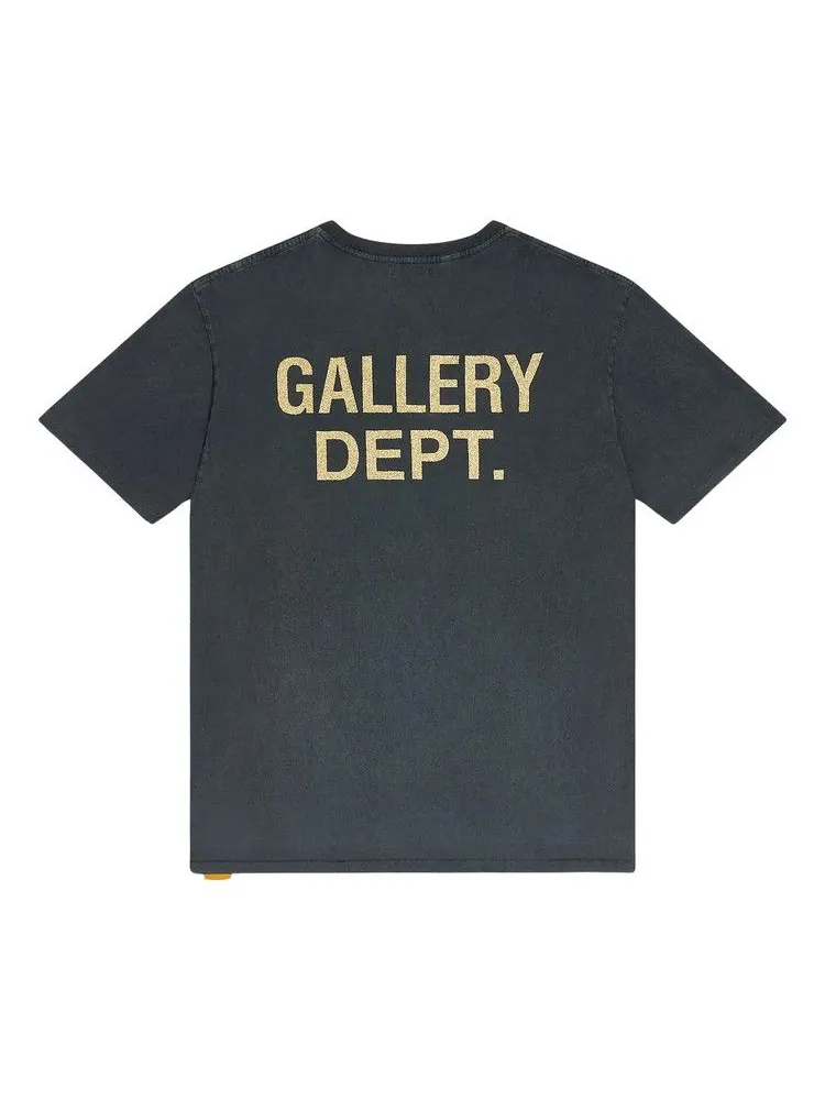 Футболка Gallery Dept. Horrors Tee — изображение 2 из 2, винтажный черный