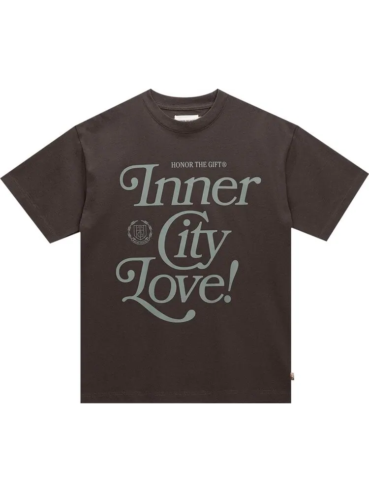 Футболка Honor The Gift Inner City Love Short-Sleeve Tee 'Black' — черный