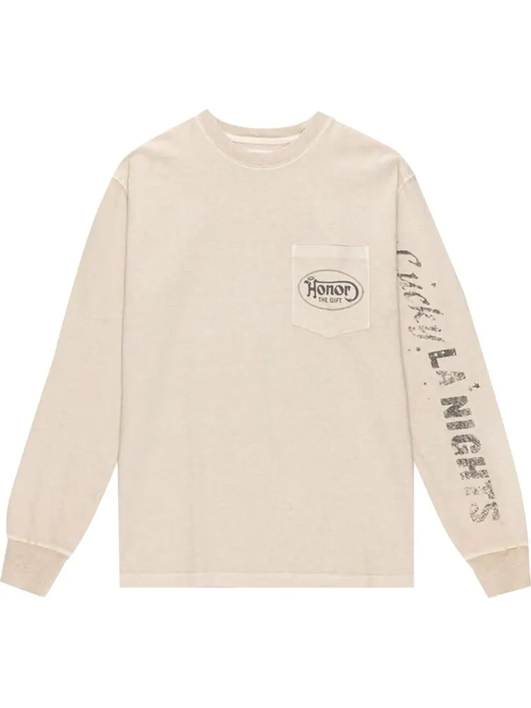 Лонгслив Honor The Gift Lucky Hand Long-Sleeve 'Cream' — бежевый