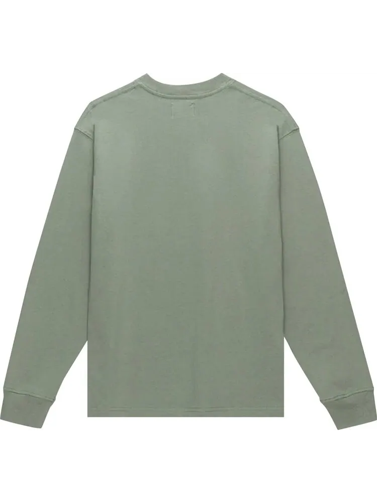 Лонгслив Honor The Gift Stereo Long-Sleeve 'Sage' — изображение 2 из 2, зеленый