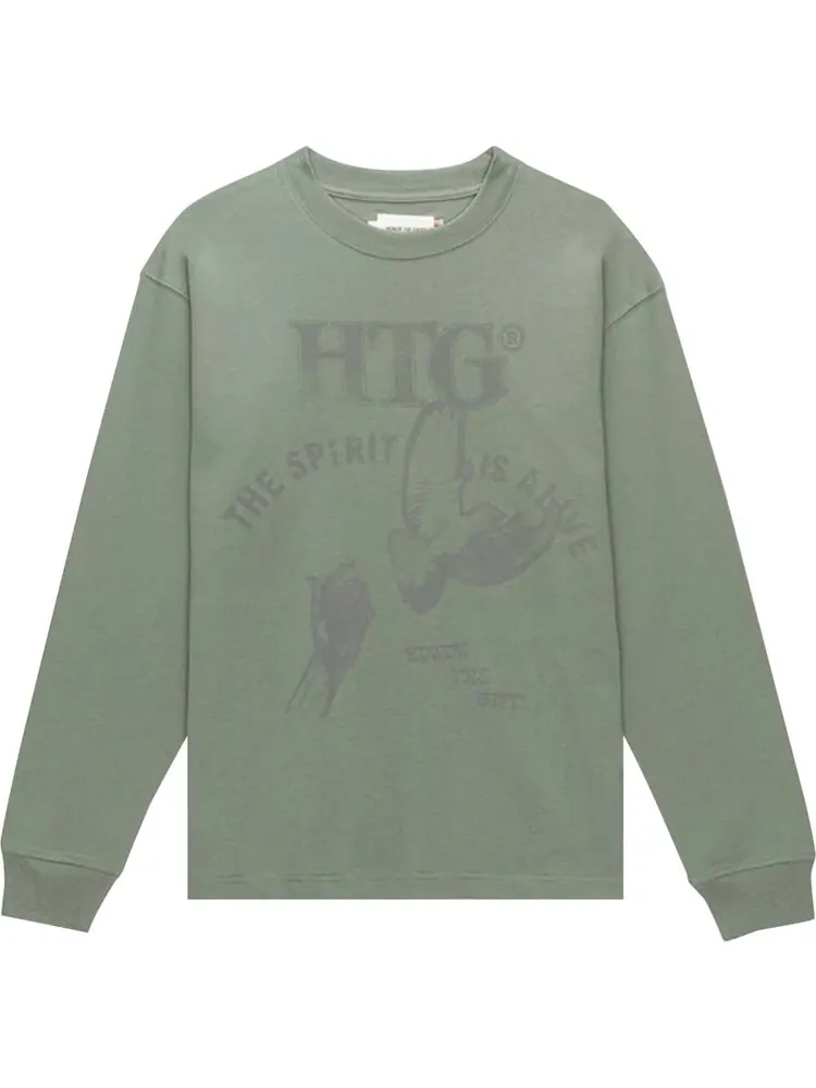 Лонгслив Honor The Gift Alive Long-Sleeve 'Sage' — зеленый