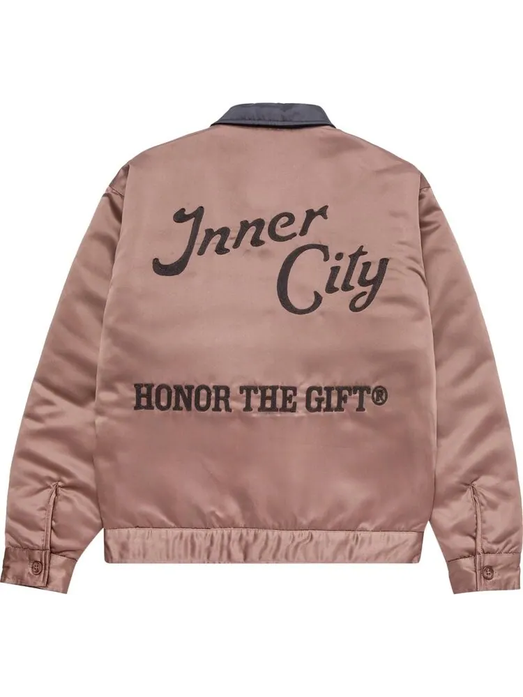 Куртка Honor The Gift Spring Neighborhood Jacket 'Hickory' — изображение 2 из 2, коричневый