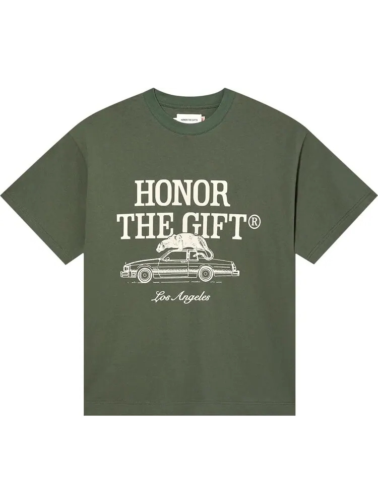 Футболка Honor The Gift HTG Pack Short-Sleeve Tee 'Olive' — изображение 1 из 3, зеленый