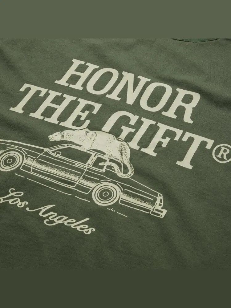 Футболка Honor The Gift HTG Pack Short-Sleeve Tee 'Olive' — изображение 3 из 3, зеленый