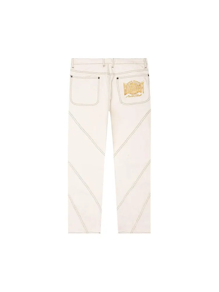 Брюки Honor The Gift Racing Panel Pant 'Bone' — изображение 2 из 2, кость