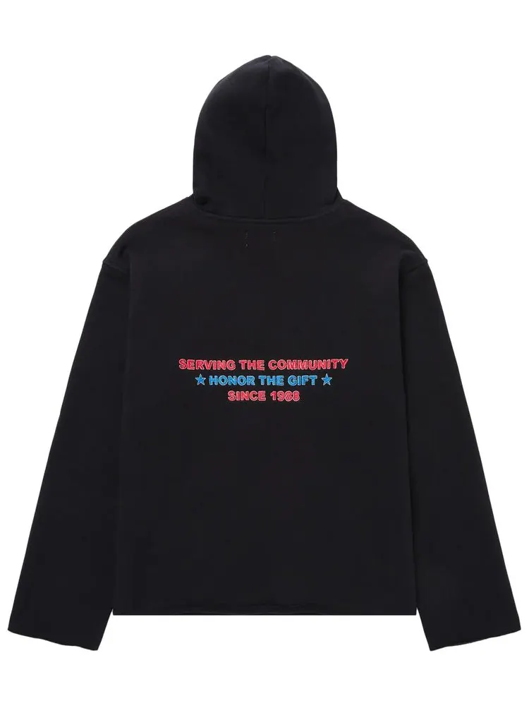 Худи Honor The Gift Auto Association Hoodie 'Black' — изображение 2 из 2, черный