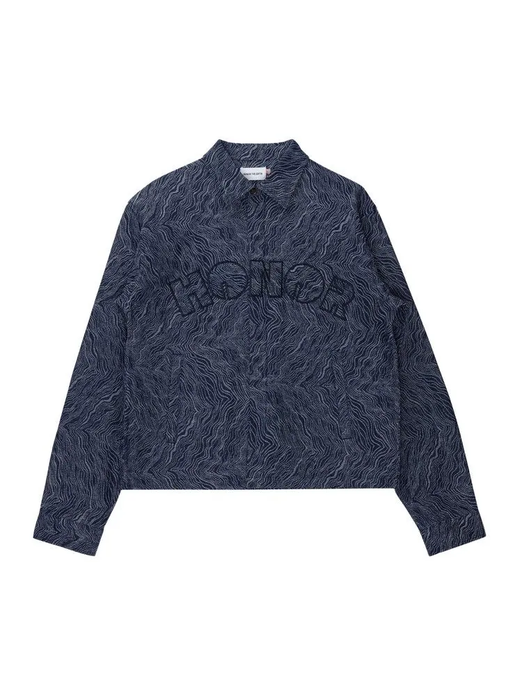 Рубашка Honor The Gift Cover Shirt 'Indigo'