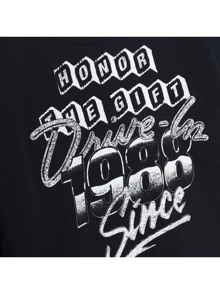 Топ Honor The Gift 1988 Drive In Long-Sleeve Crewneck 'Black' — изображение 3 из 3, черный