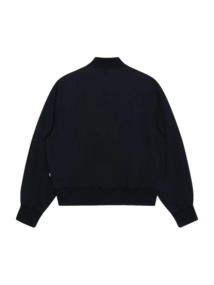 Куртка Honor The Gift Nylon Bomber Jacket 'Black' — изображение 2 из 3, черный