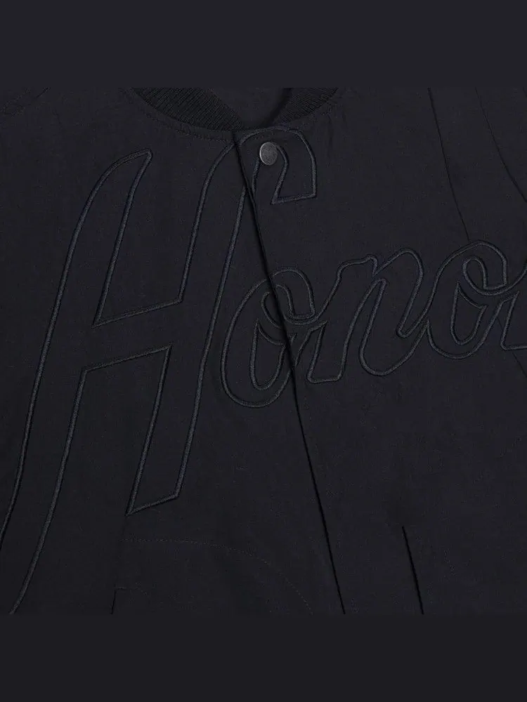 Куртка Honor The Gift Nylon Bomber Jacket 'Black' — изображение 3 из 3, черный