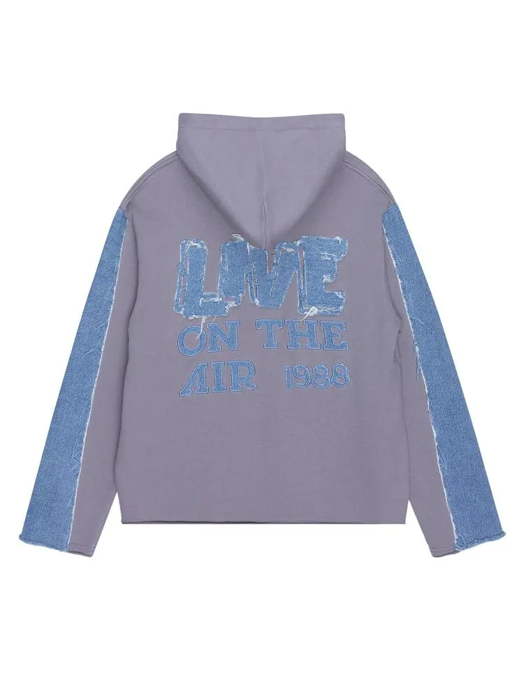 Худи Honor The Gift Denim The Gift Hoodie 'Grey' — изображение 2 из 3, серый