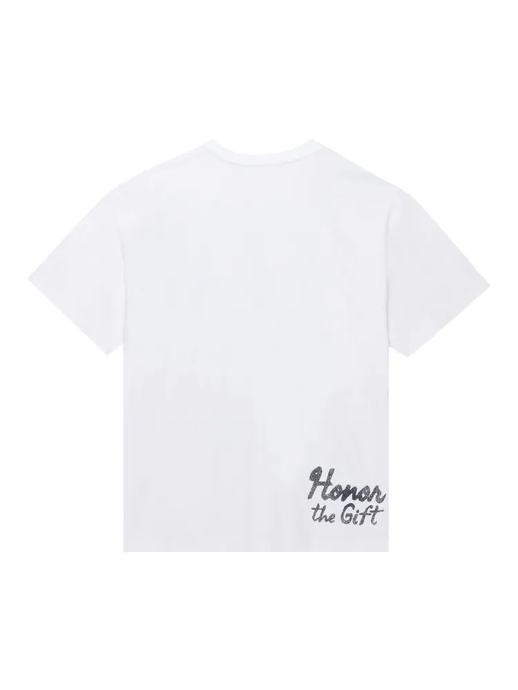 Футболка Honor The Gift Live On The Air Tee 'Bone' — изображение 2 из 3, бежевый