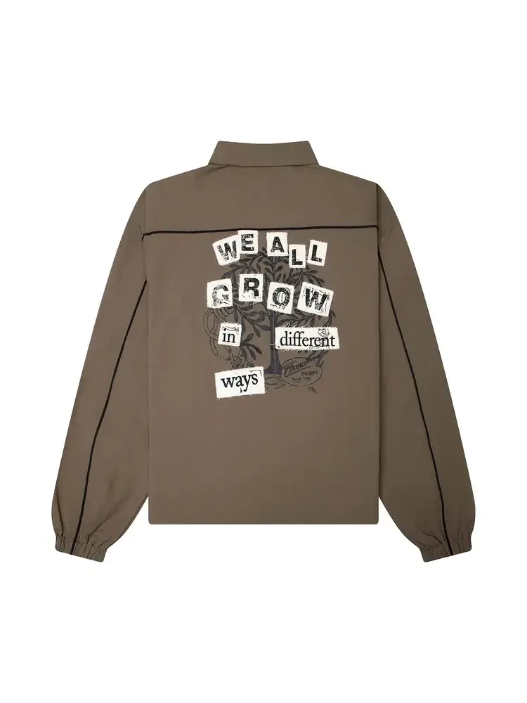 Спортивная куртка Honor The Gift Growth Track Jacket — изображение 2 из 2, серый
