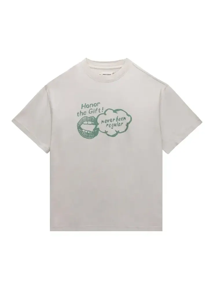 Футболка Honor The Gift Never Been Regular Tee 'Grey'