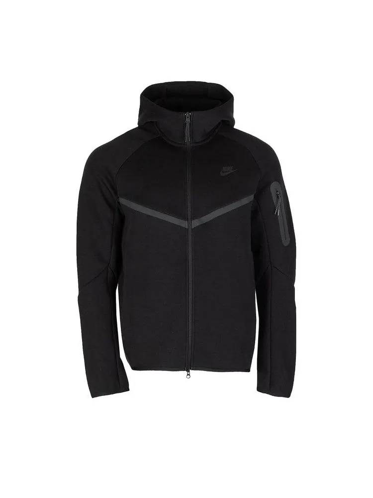 Худи Nike Tech Full-Zip Windrunner Hoodie — изображение 1 из 1, черный