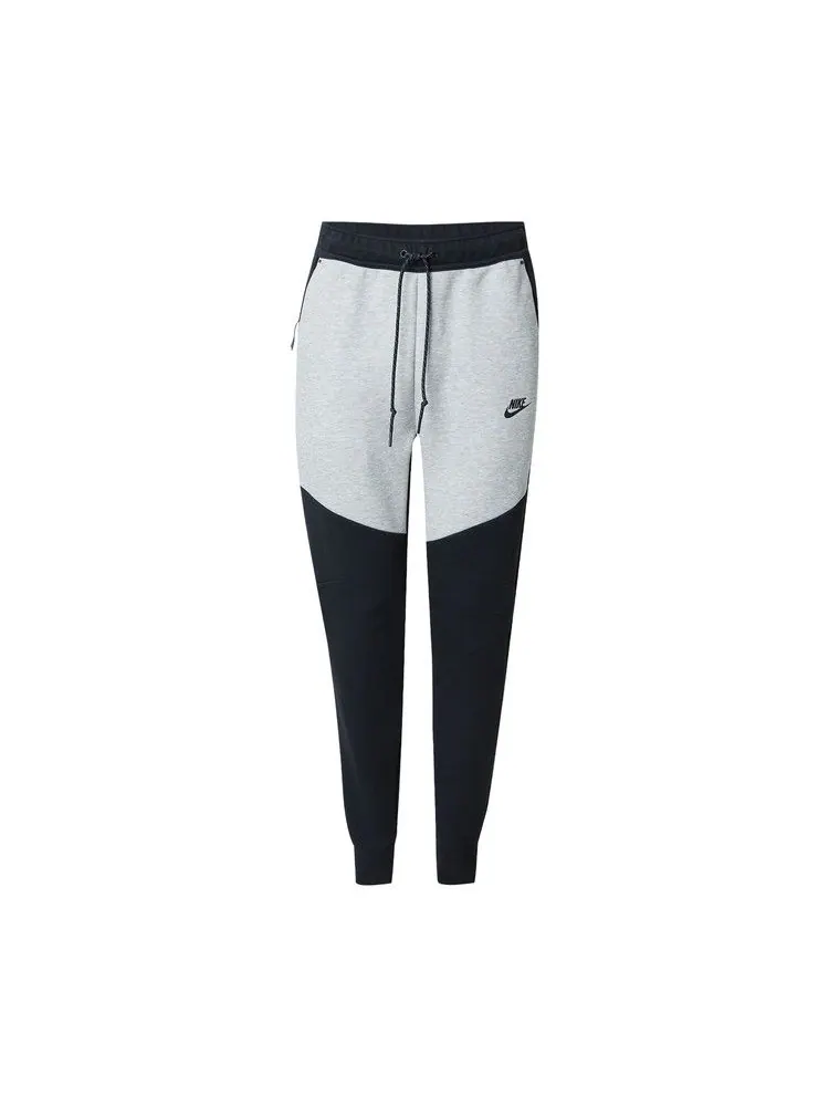 Джоггеры Nike Tech Fleece Joggers 'Black/Dark Grey Heather' — изображение 1 из 1, черный