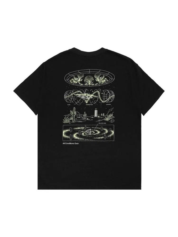 Футболка Nike ACG Mystery Lights Tee — изображение 2 из 2, черный