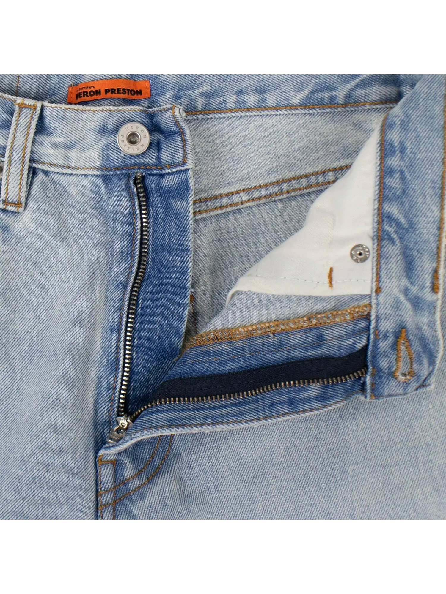 Джинсы Heron Preston Slim — изображение 3 из 3, голубой