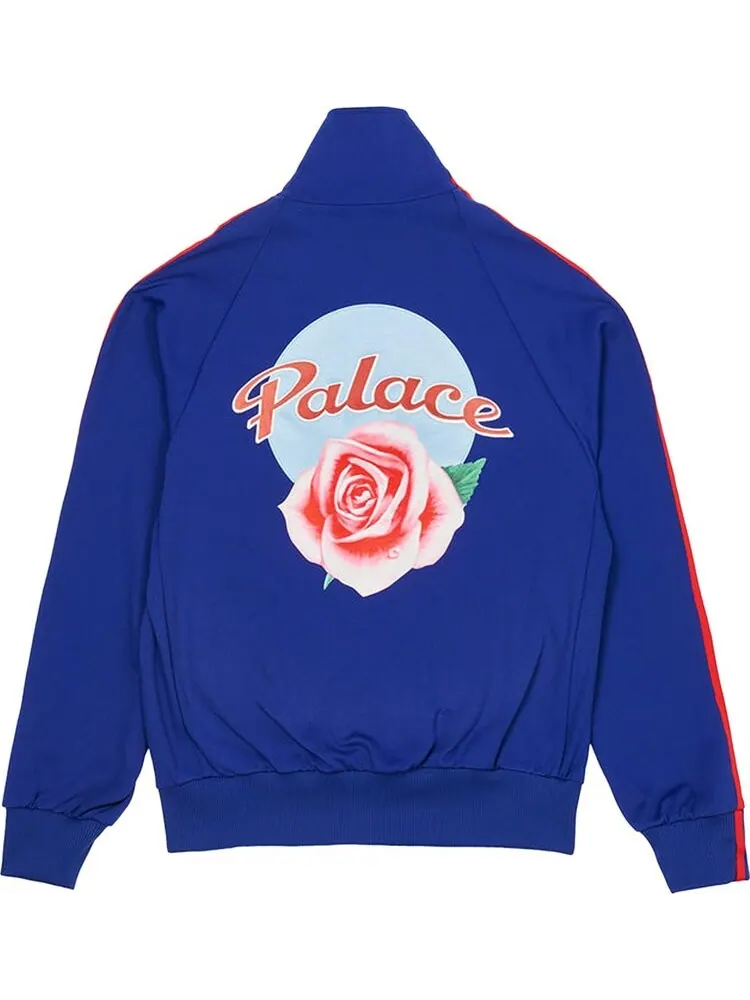 Мужская куртка Y-3 x Palace Track на молнии и с логотипом — изображение 2 из 2, синий