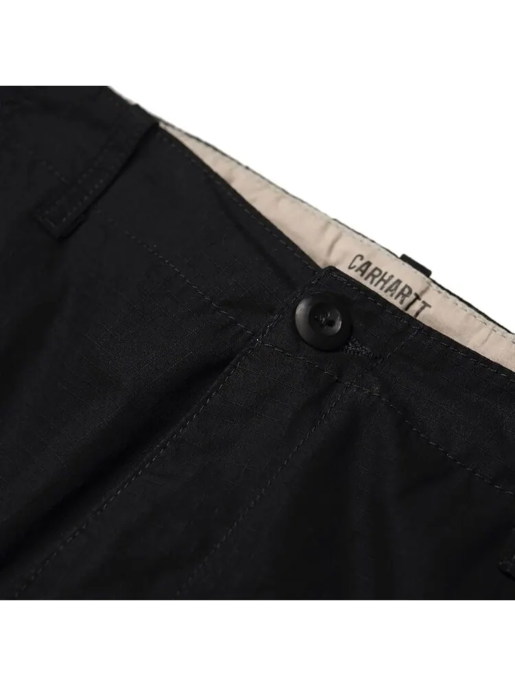 Брюки Carhartt WIP Aviation Pant 'Black Rinsed' — изображение 3 из 3, черный