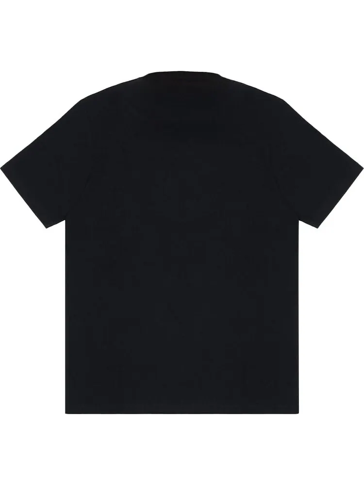 Футболка Carhartt WIP Short-Sleeve College Script IT T-Shirt 'Black' — изображение 2 из 2, черный
