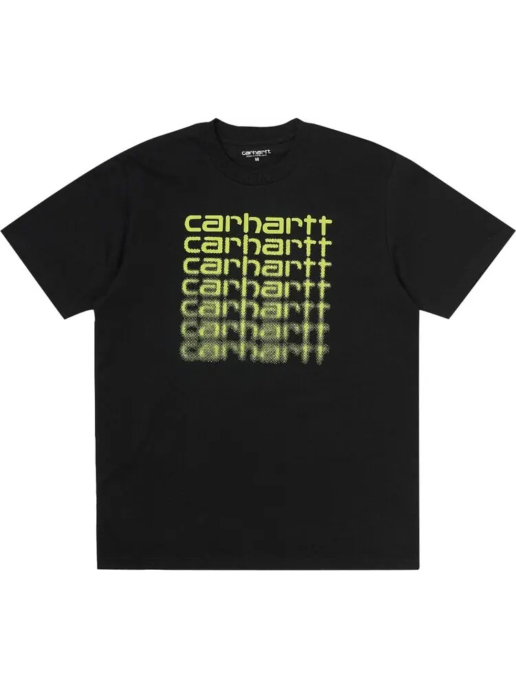 Футболка Carhartt WIP Short-Sleeve Fading Script T-Shirt 'Black'