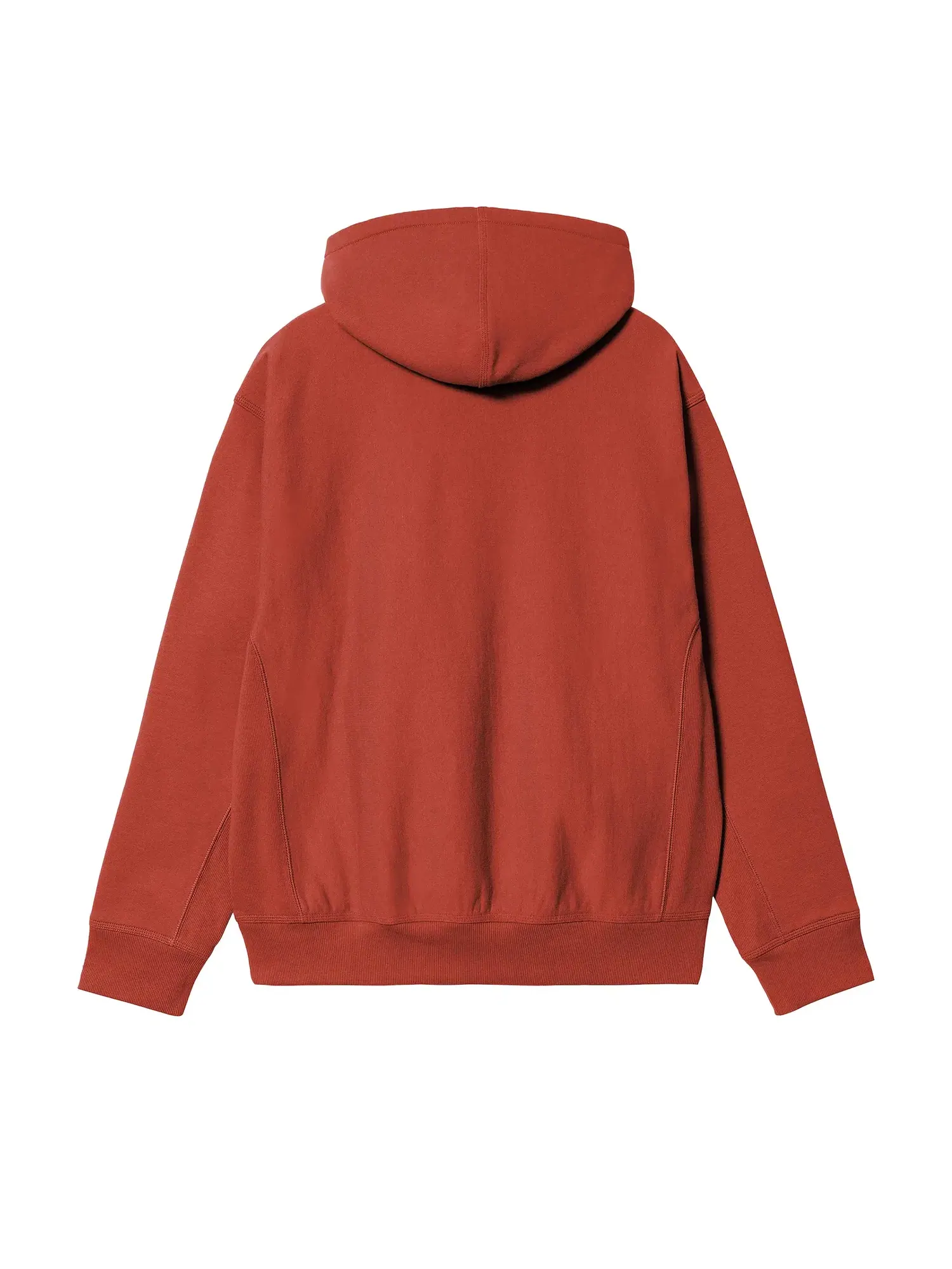 Толстовка Carhartt WIP Hooded American Script Sweatshirt — изображение 2 из 2, красный