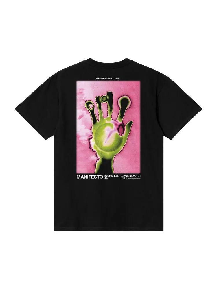 Футболка Carhartt WIP GOAT Exclusive for Manifesto Carhartt WIP T-Shirt — изображение 2 из 2, черный