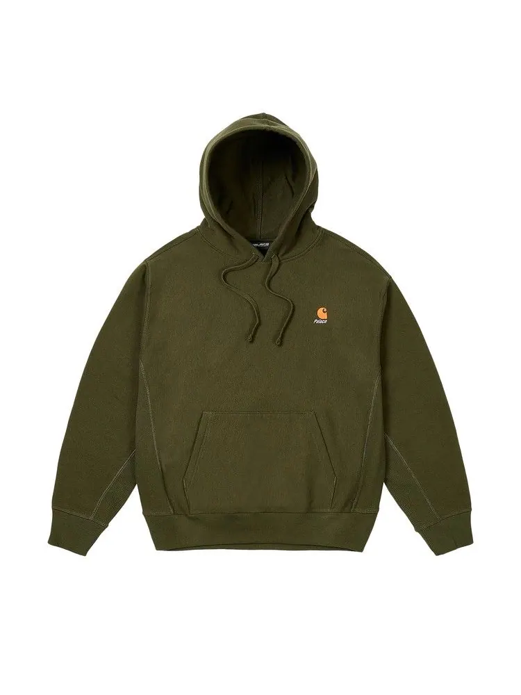Толстовка Palace x Carhartt WIP Hood, Plant — изображение 1 из 2, зеленый