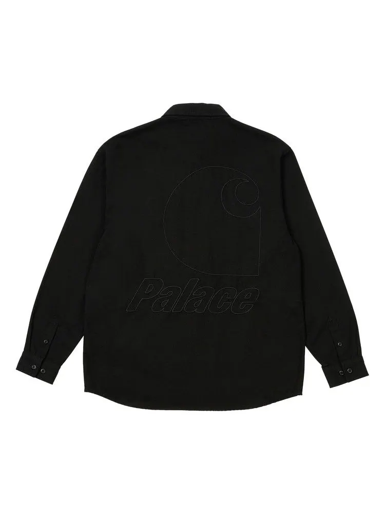 Рубашка Palace x Carhartt WIP Milford Shirt — изображение 2 из 2, черный