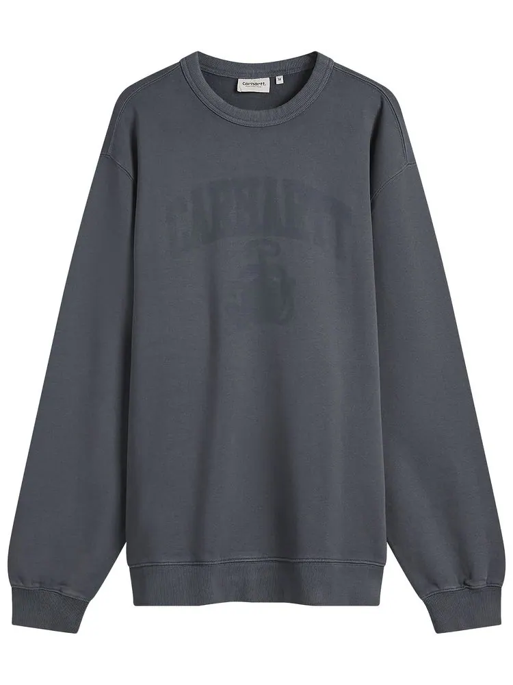 Толстовка Carhartt WIP Faded Pond Corps — изображение 1 из 1, черный