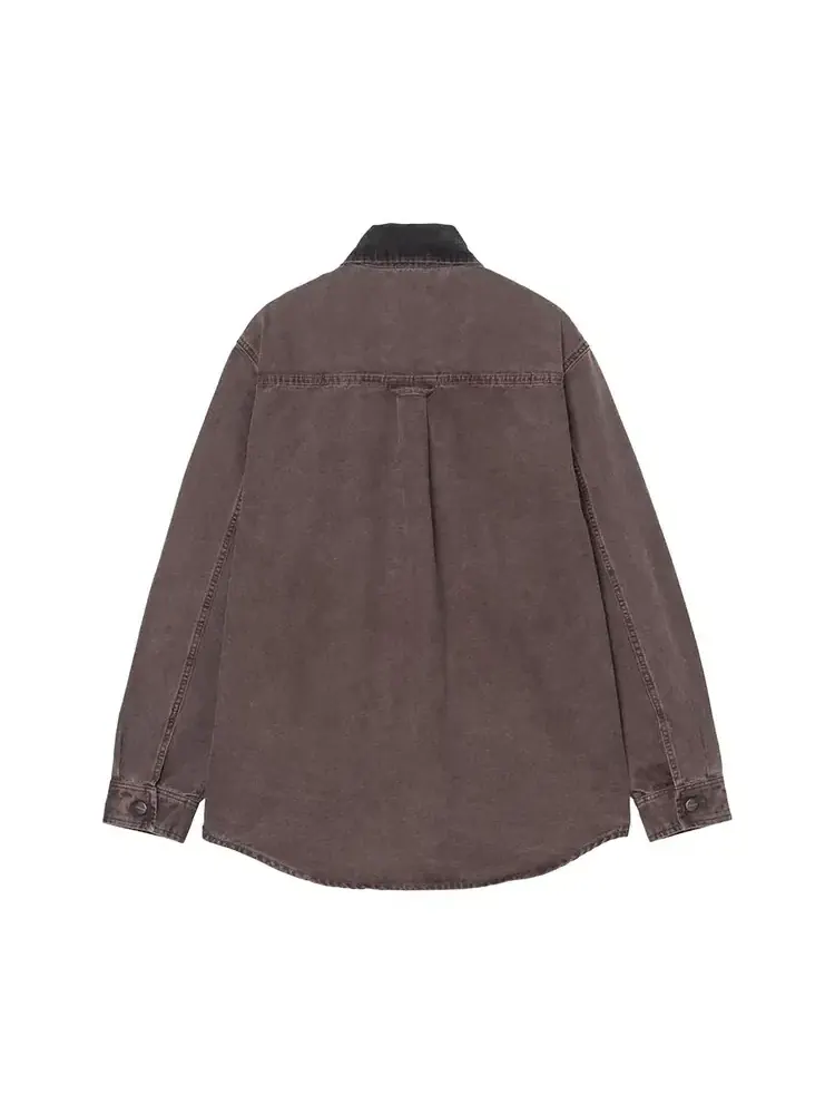 Куртка-рубашка Carhartt WIP Mitch — изображение 2 из 2, коричневый