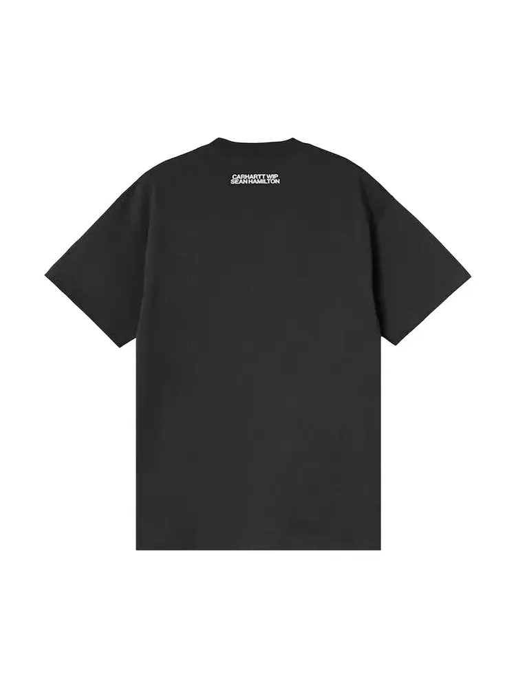 Футболка с коротким рукавом Sean Hamilton 02 Carhartt WIP — изображение 2 из 2, черный