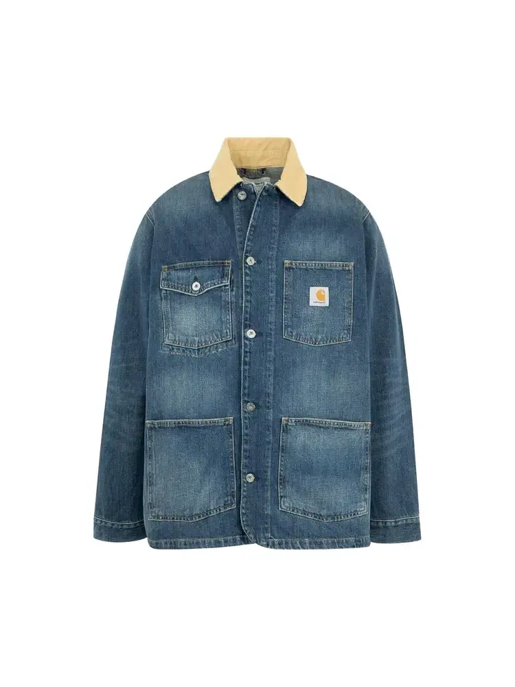 Джинсовая куртка Carhartt WIP Warren — изображение 1 из 3, синий