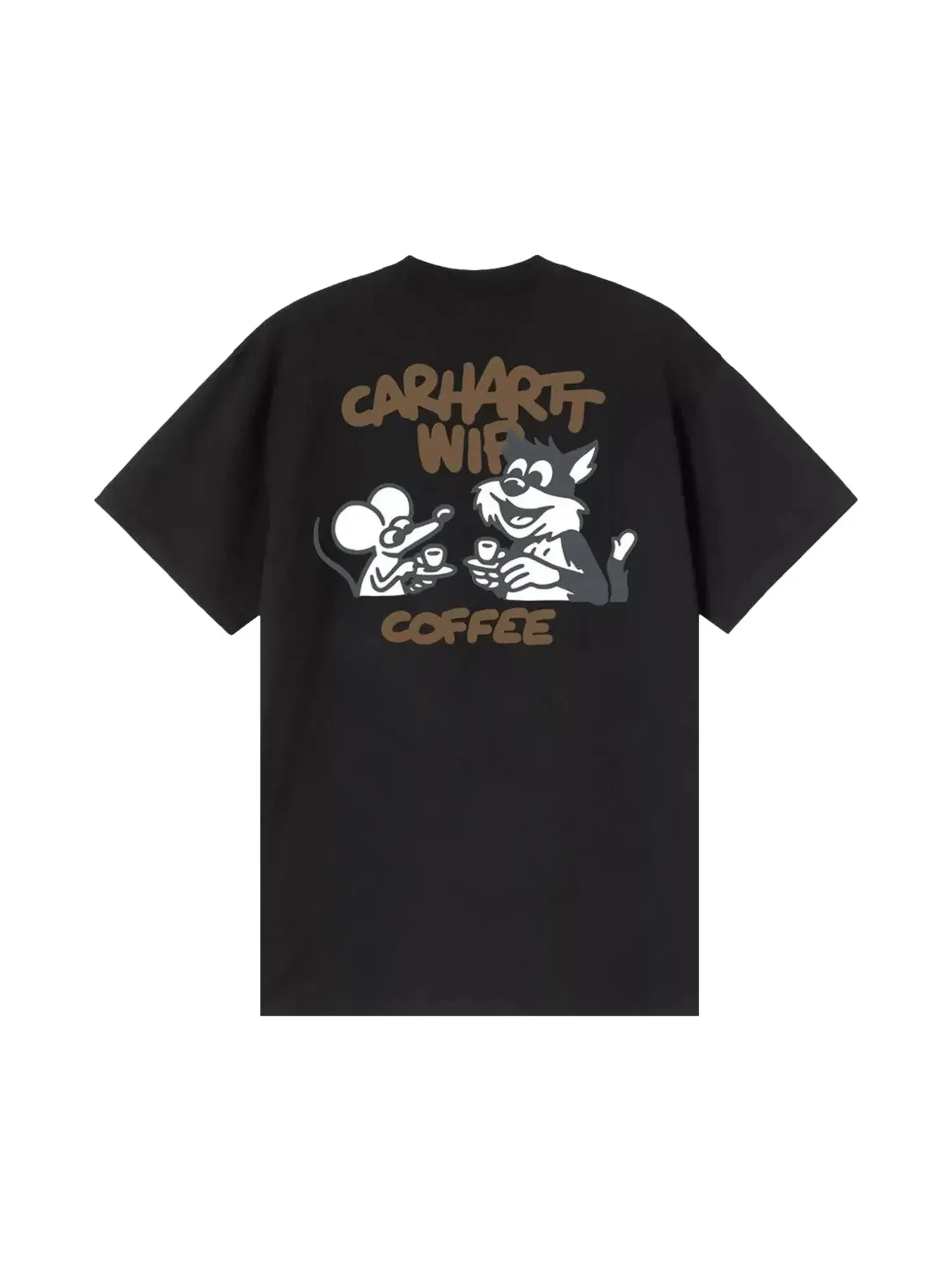 Футболка Carhartt WIP с коротким рукавом Coffee Break — изображение 2 из 2, черный