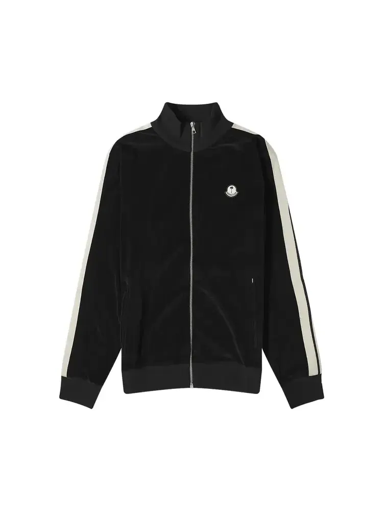 Спортивная куртка из синели Moncler x Palm Angels — изображение 1 из 3, черный