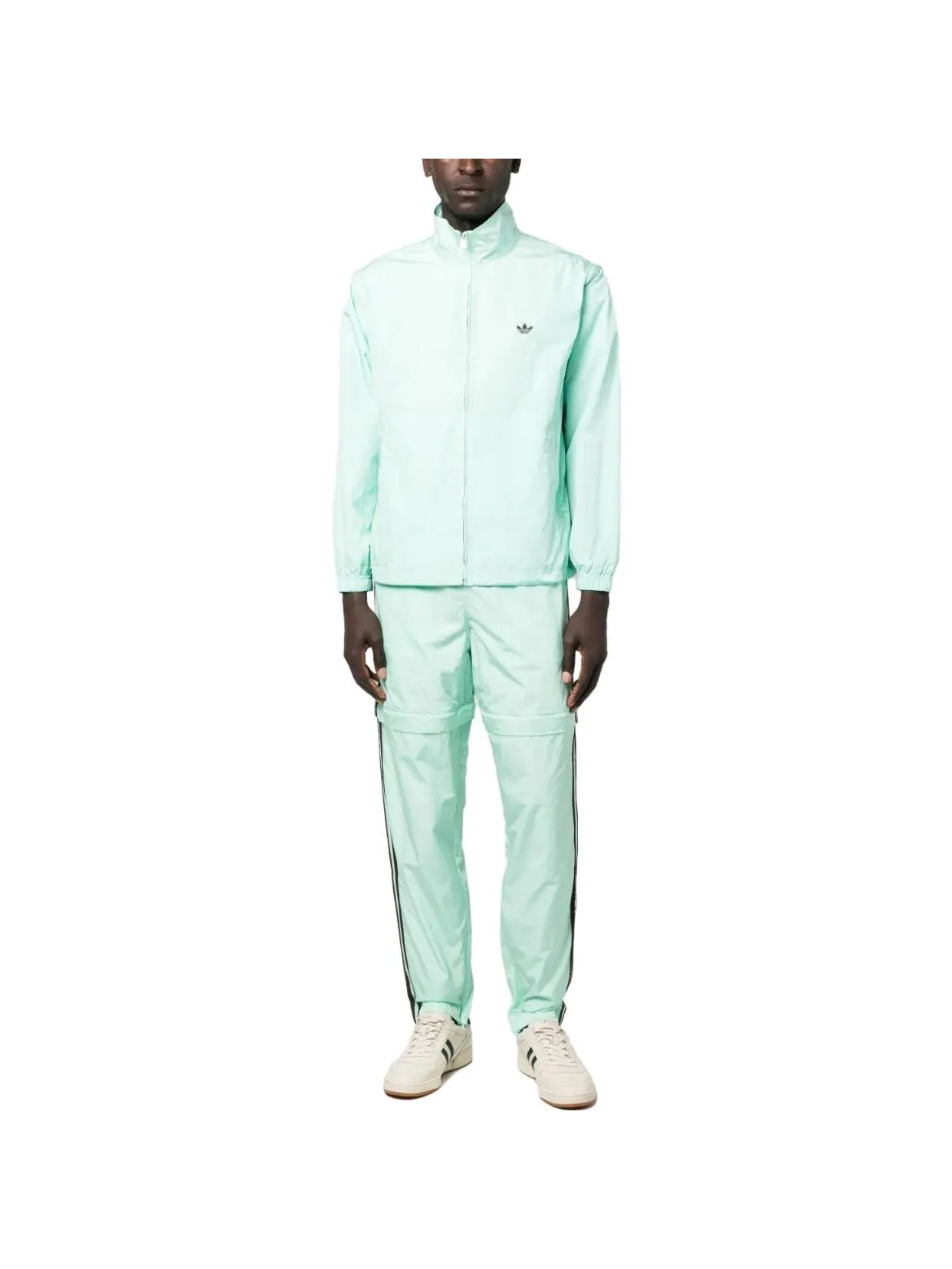Куртка-анорак Adidas Originals X Wales Bonner из нейлона — изображение 2 из 5, зеленый